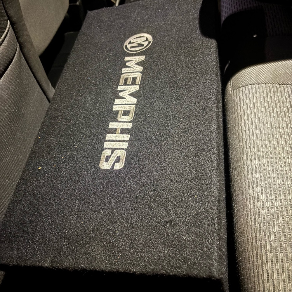 Black Car Audio Amplifier